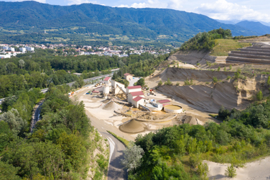Granulats Vicat Barraux