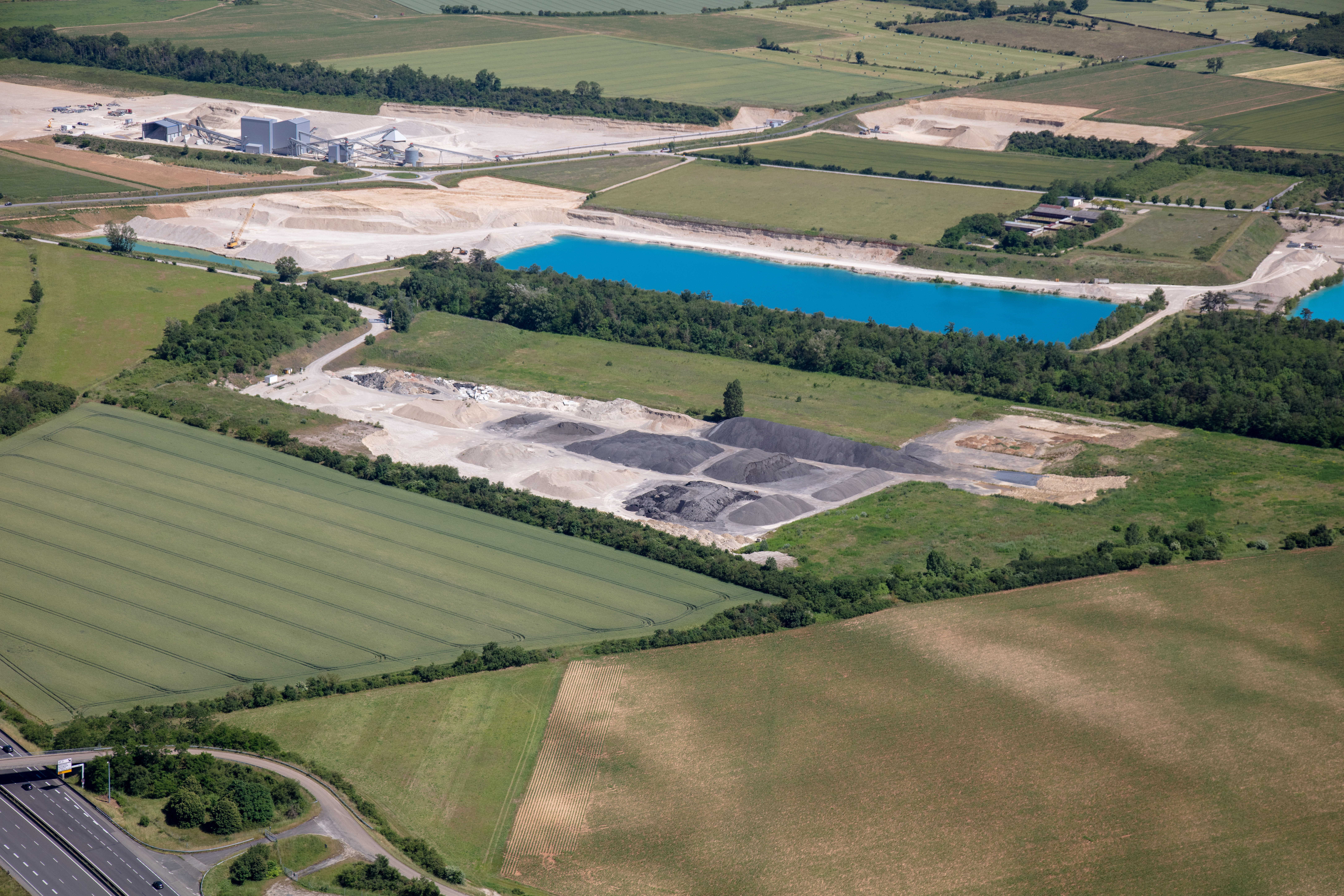 Granulats Vicat Pérouges La Valbonne